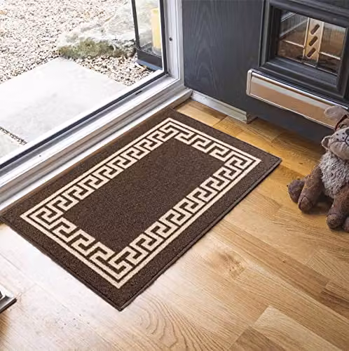 Serdim Rugs Havana Washable Non-Slip Kitchen Floor Mat, Brown, W: 57 cm, D: 90 cm – 1
