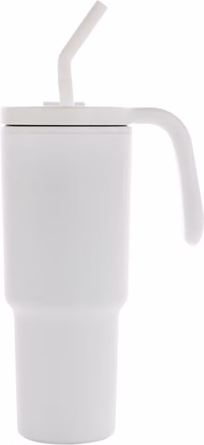 XD Design Graphic 360 Stainless Steel Tumbler, White, 900ml