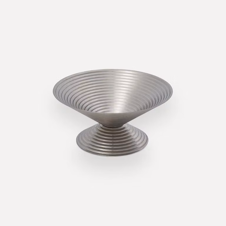 Service Projects Stainless Steel Ice Cream Cup in Silver