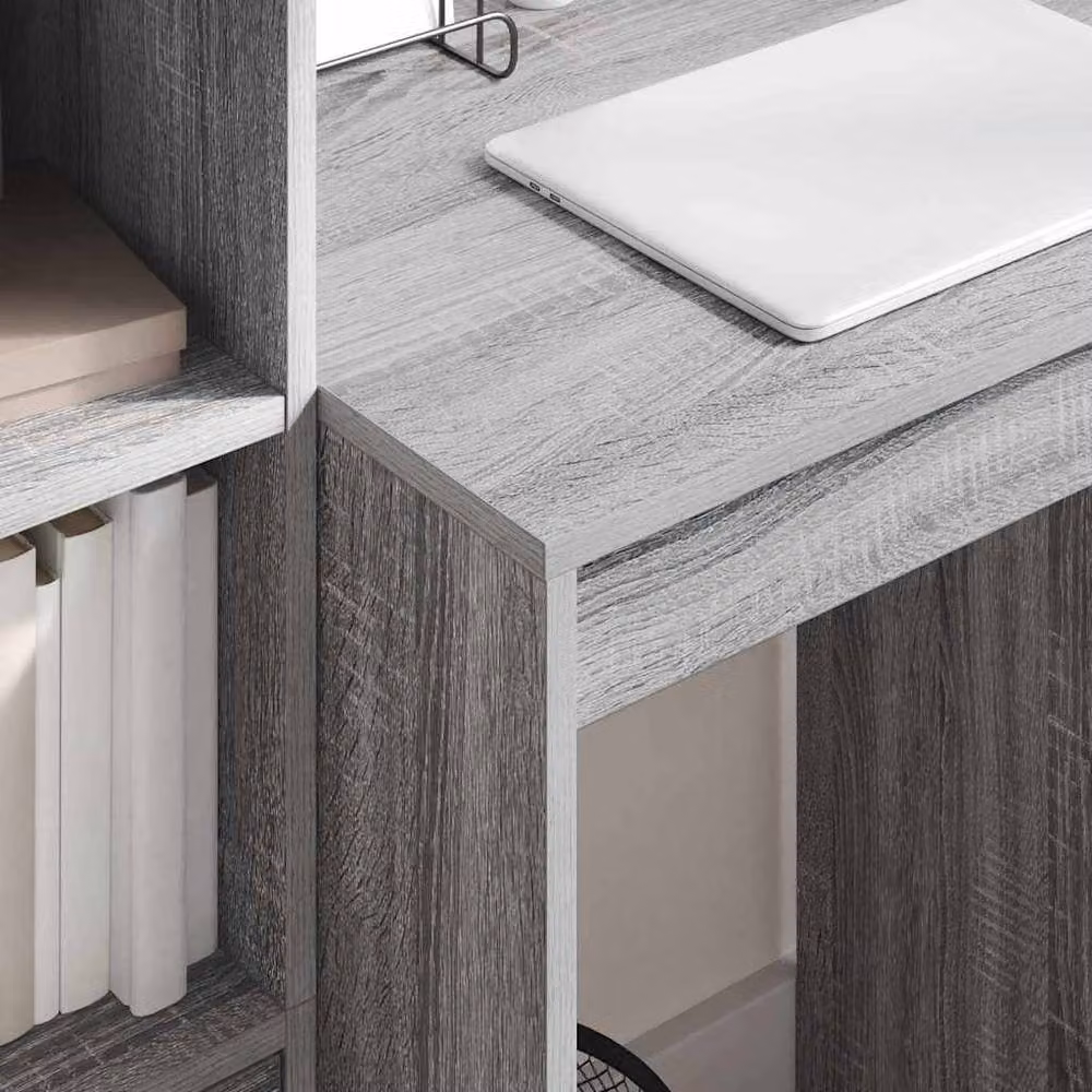 Berkfield Home Modern Writing Desk in Grey Sonoma, W/D/H: 60 x 50 x 76 cm – 3