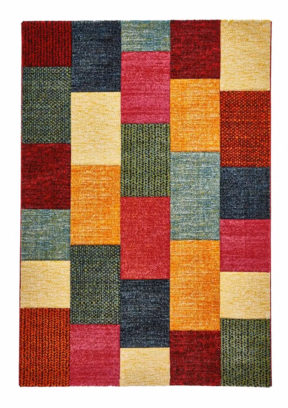 The Rug Shop UK Hand Tufted Modern Geometric Multicolour Area Rug, W: 200 cm, D: 290 cm – 8