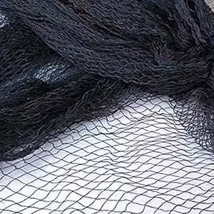 Marco Paul Black Plastic Bird Netting for Vegetable Gardens, W: 2 m, L: 20 m – 1