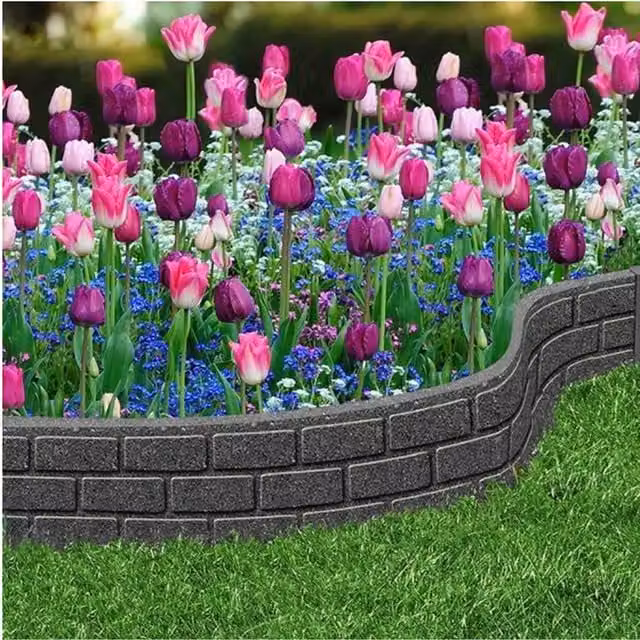 Primeur Grey Brick Rubber Edging