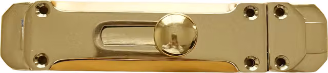 Betley Butterfly Brass Flat Door Bolt, Pack of 2, Length: 15.24 cm