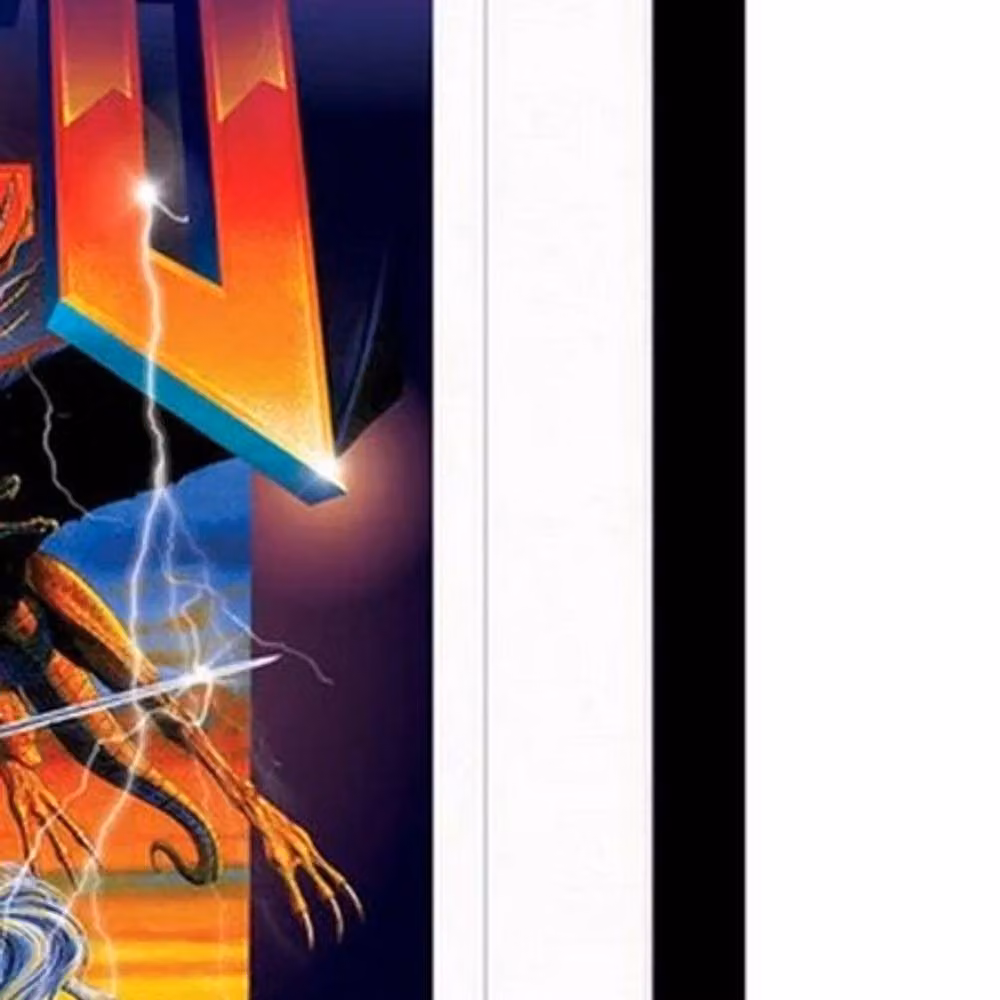 Dungeons & Dragons Red Dragon Framed Paper Poster Illustration in Multicolour – 2