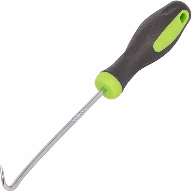 Harbour Housewares Metal Weed Membrane Peg Remover, Black