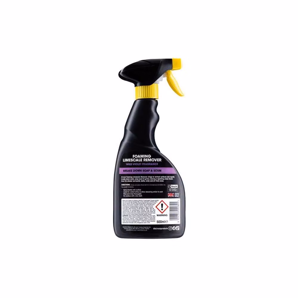 Kilrock Foaming Limescale Remover Violet 500ml in Black – 2