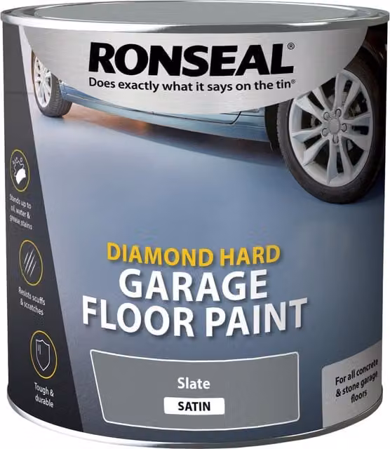 Ronseal Diamond Hard Garage Floor Paint in Grey