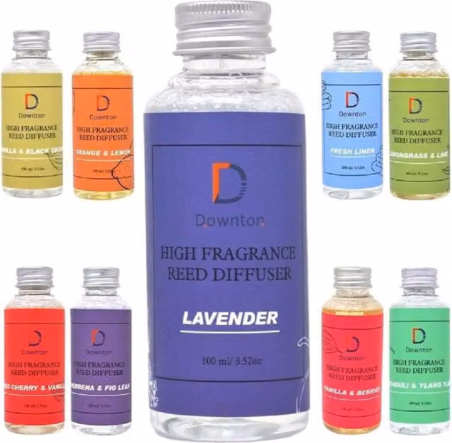 BARGAINS-GALORE Lavender Luxury Aromatic Reed Diffuser Oil Refill, 100ml – 1