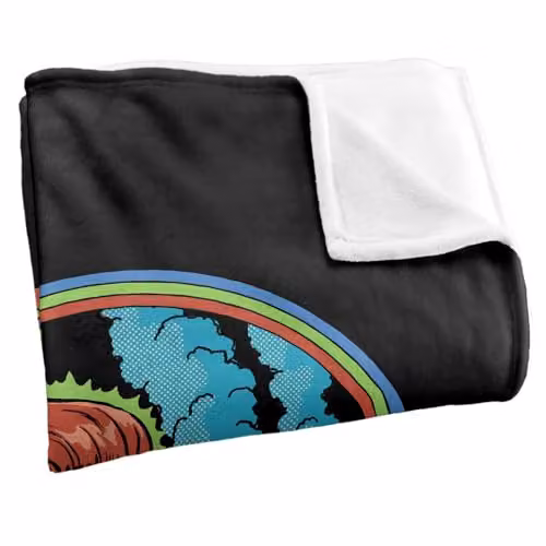 Steven Rhodes Radiate Positivity Super Soft Fleece Throw Blanket, Multicolour, W/D/H: 91 x 147 cm – 6