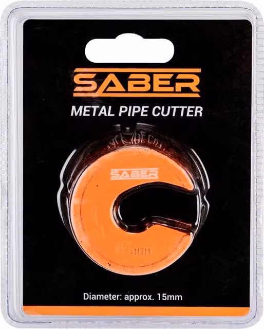 Saber 15mm Metal Pipe Cutter in Orange