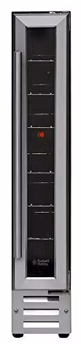 Russell Hobbs RHBI7WC1SS Freestanding or Integrated Glass Wine and Drinks Cooler in Stainless Steel with 7 Bottle Capacity – 3