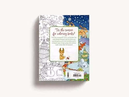 Color Me Christmas Festive Adult Coloring Book by Cider Mill Press – 2