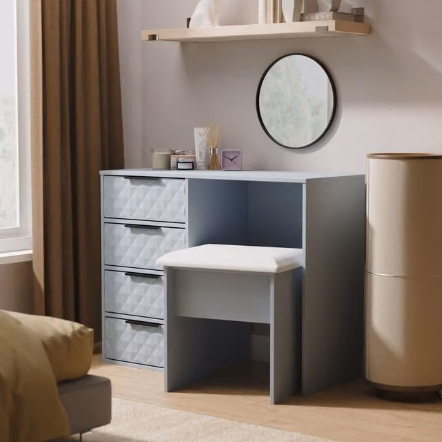 2 U Islay 4 Drawer Vanity in Light Blue