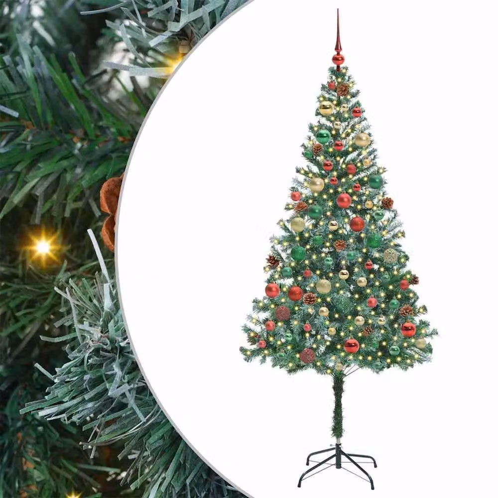 Berkfield Home Artificial Green Christmas Tree with Stand, Height: 180 cm – 2