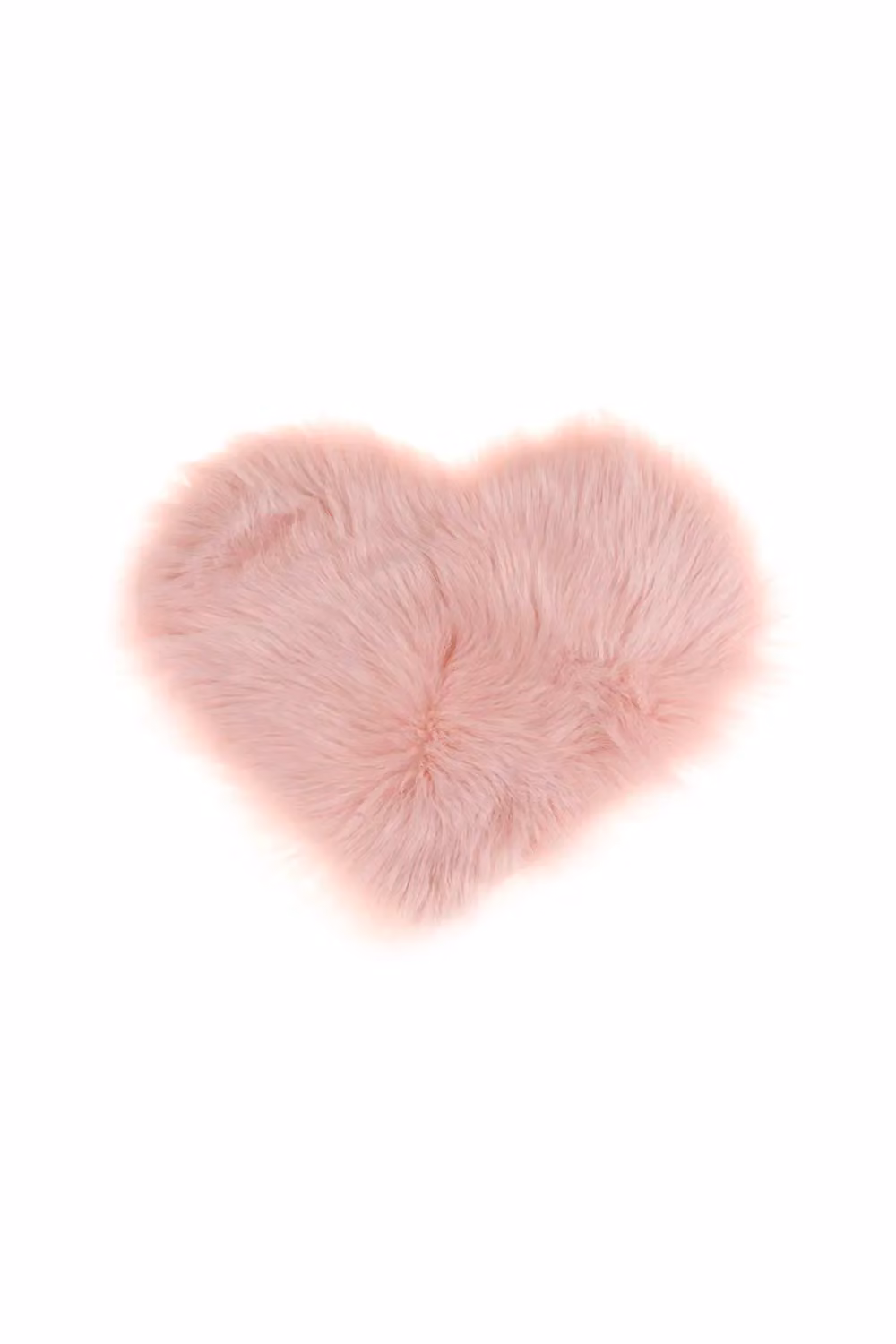 Living and Home Soft Pink Shag Faux Fur Rug – 2
