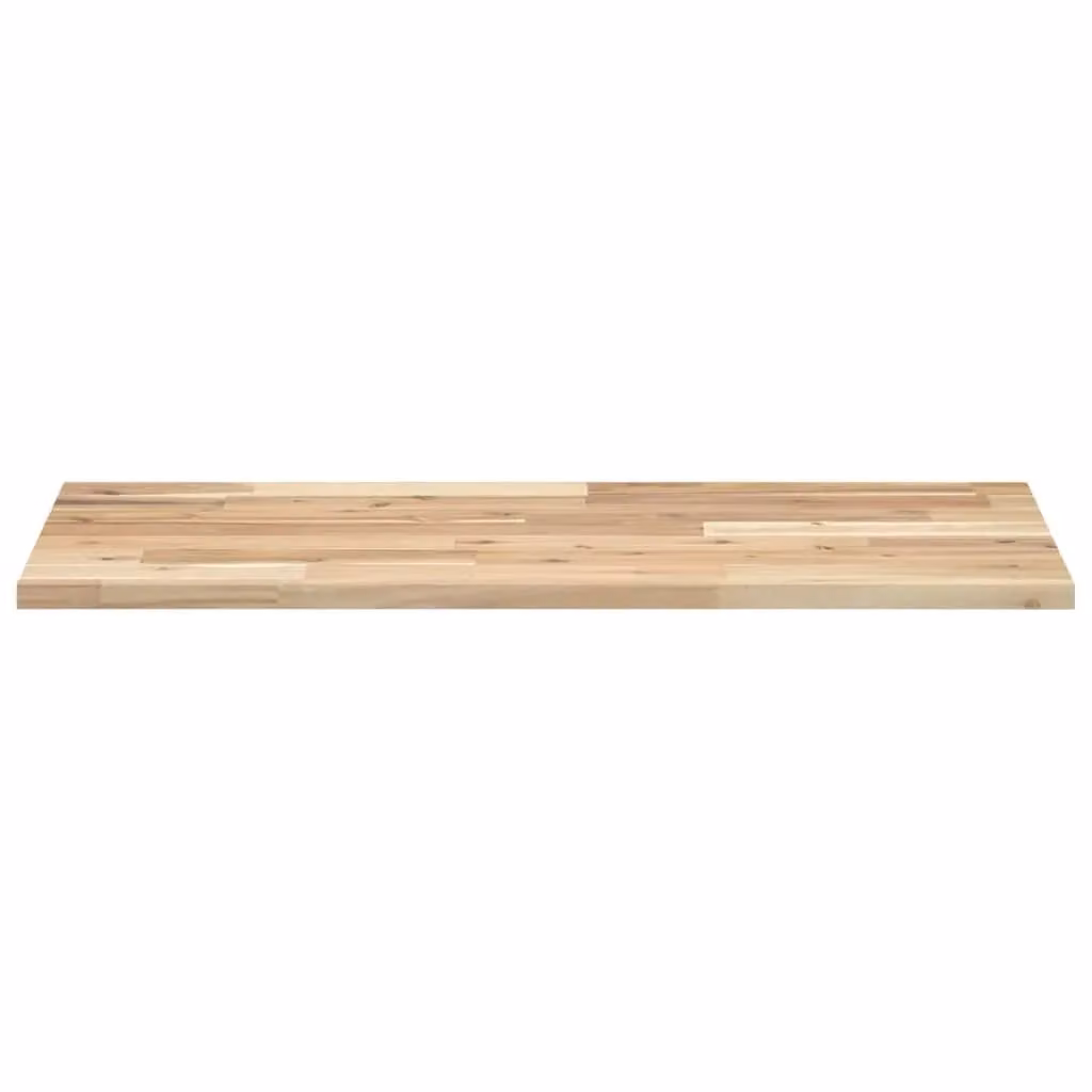 Berkfield Home Rectangular Solid Acacia Wood Table Top, Brown, W: 60 cm, D: 40 cm, H: 2 cm – 2
