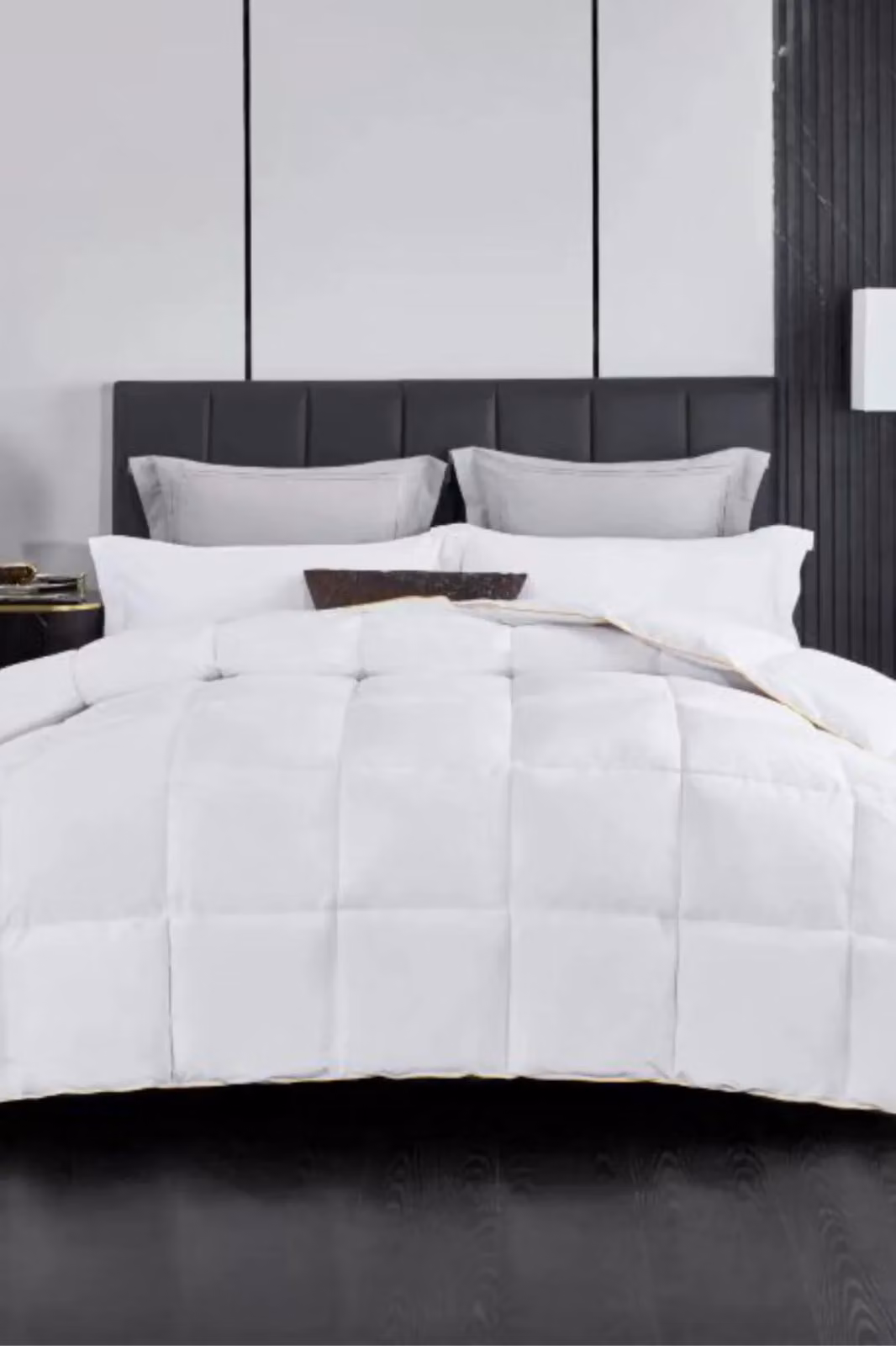 Ezysleep 10.5tog Premium Goose Feather and Down Duvet in White, Super King – 2
