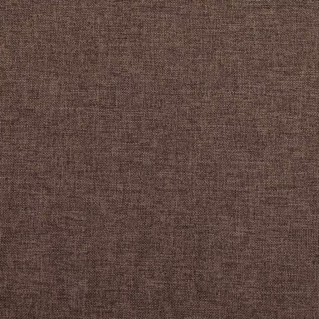 Berkfield Home Linen-Look Blackout Curtain with Eyelets, Taupe, W: 290 cm, H: 245 cm – 4