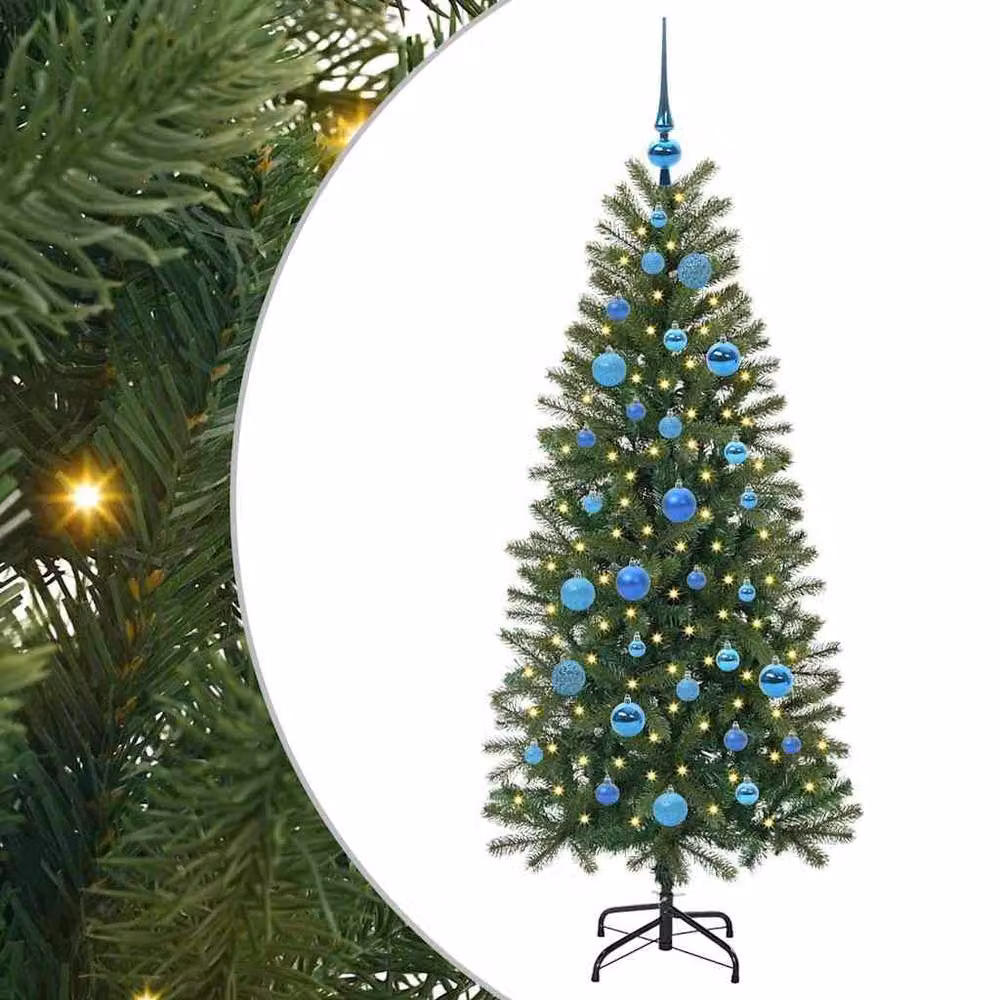 Berkfield Home Artificial Green Christmas Tree with 150 LEDs, Height: 150 cm – 2