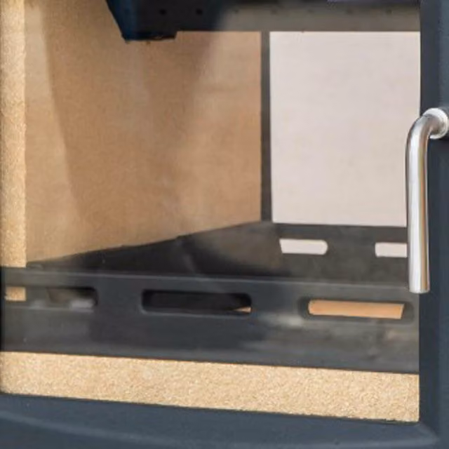 The Stove Wizard 10 Vermiculite Villager Stove Fire Bricks, Beige, W/D/H: 11.43 x 22.86 x 2.5 cm