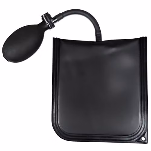 Spares2go Appliance Lifter Air Wedge Shim Levelling Stabiliser Bag, Black