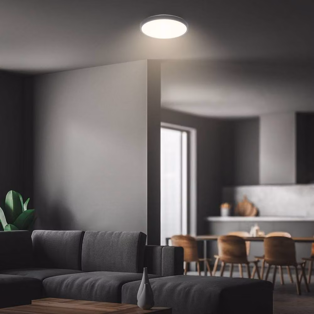 Briloner Modern LED Ceiling Light, Warm White, W/D/H: 24 x 24 x 6 cm – 4