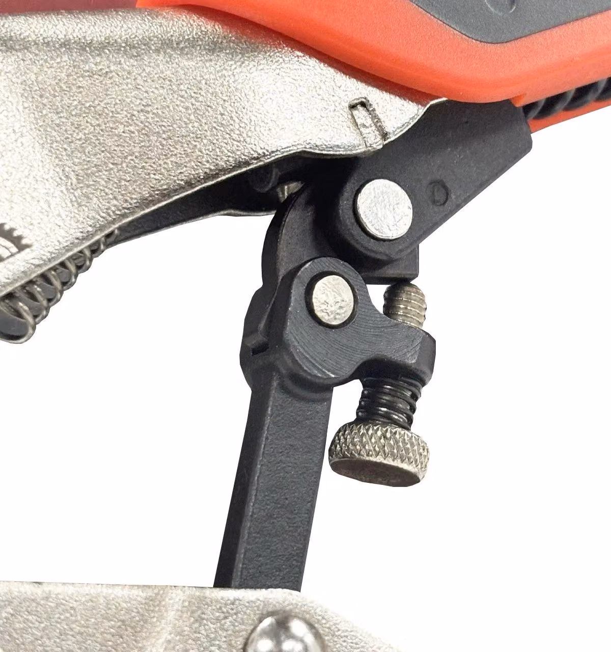 Lumberjack 5 Inch Self Adjusting Right Angle Pocket Hole Clamp in Silver – 2