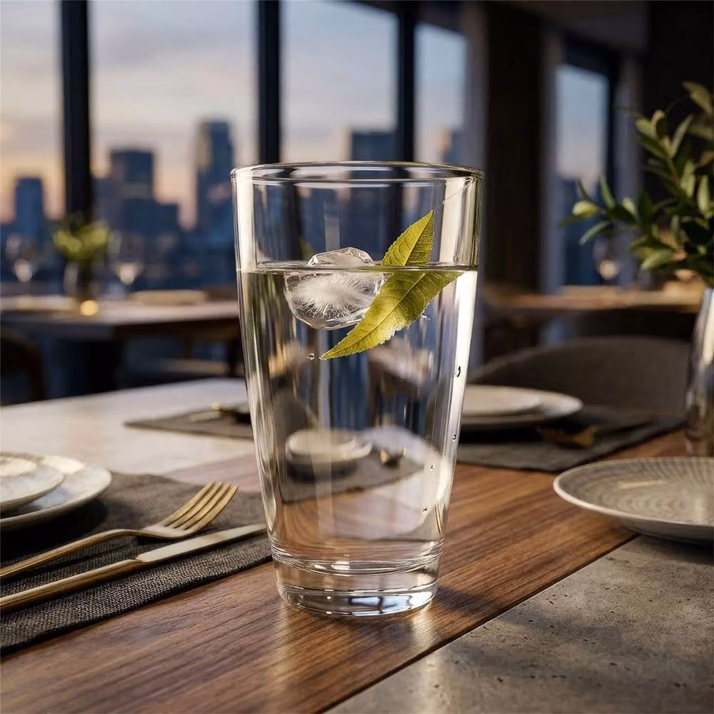 Argon Tableware Conical Highball Tumbler Glasses, 400ml, Pack of 6, Clear – 3