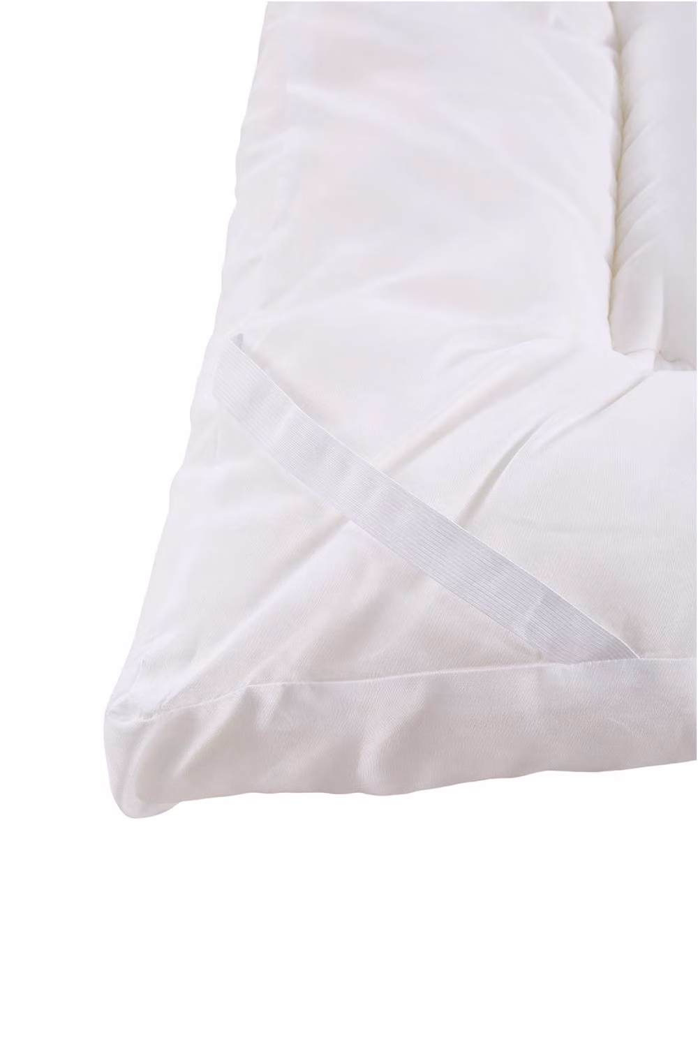 ExtraStar Comfortable Quilted Mattress Topper in White, King Size – 5