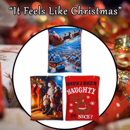 VFM e-Store Christmas Santa Sack in Multicolour, W/H: 50 x 70 cm – 7