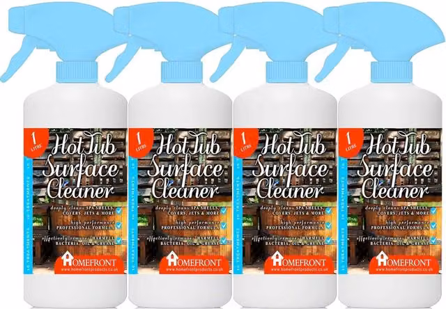 Homefronts Hot Tub Surface Waterline Cleaner, 4kg, Transparent/White/Multicolour