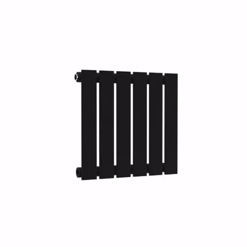 Lux Heat Black Single Panel Designer Radiator, H 40.0 cm x W 42.0 cm – 2
