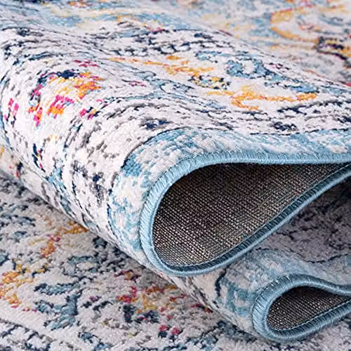 THE RUGS Multicoloured Vintage Medallion Oriental Rug, W: 200 cm, D: 290 cm – 3