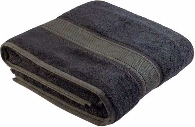 ARTG Black Bamboo and Cotton Fluffy Beach Towel – 1