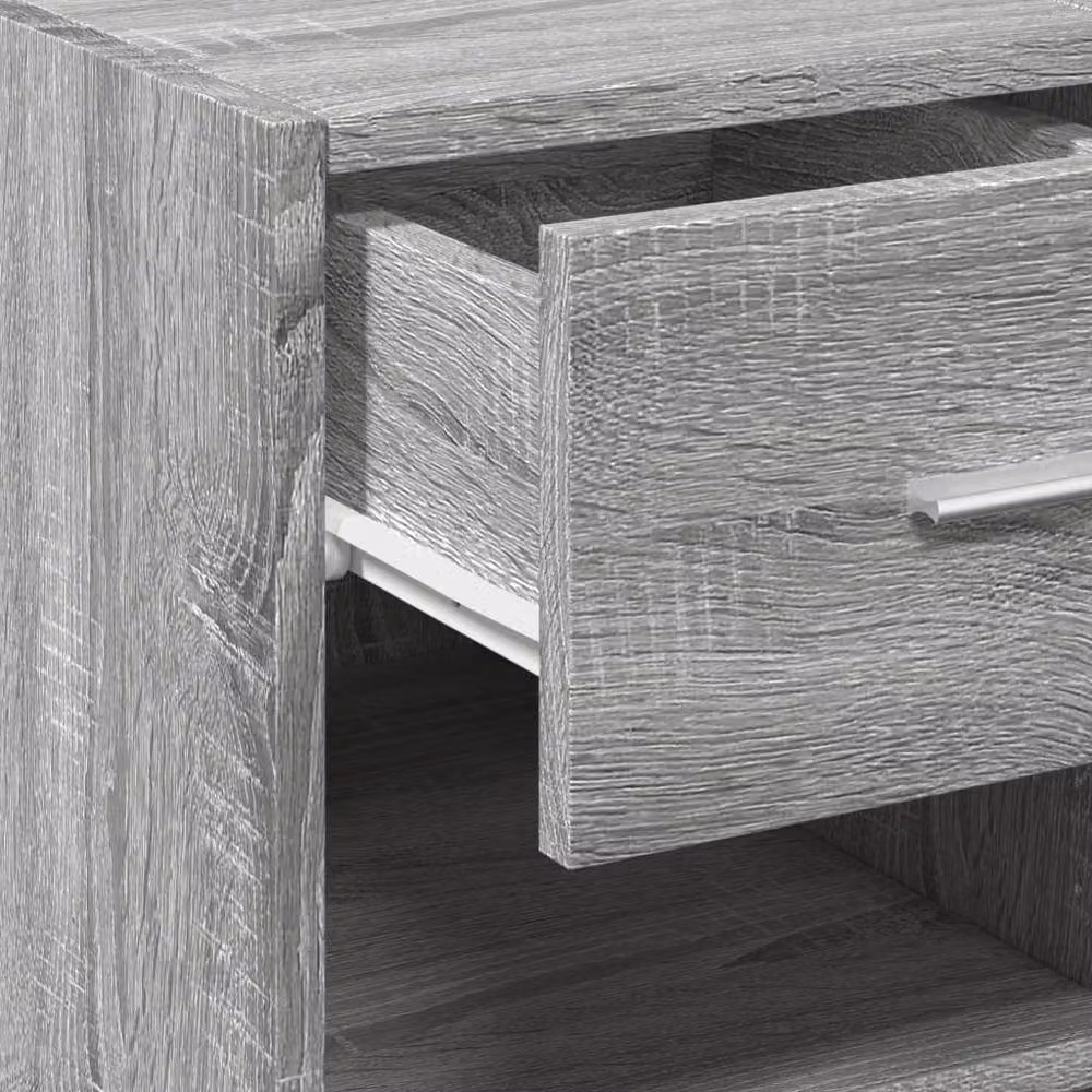 Berkfield Home Grey Sonoma Sideboard in Engineered Wood, W: 45 cm, D: 42.5 cm, H: 93 cm – 3
