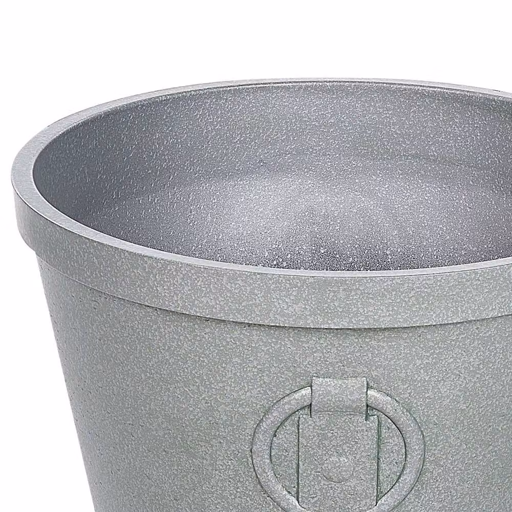Wyld and Coco Grey Fibre Clay Planter Tub, 37 cm – 3