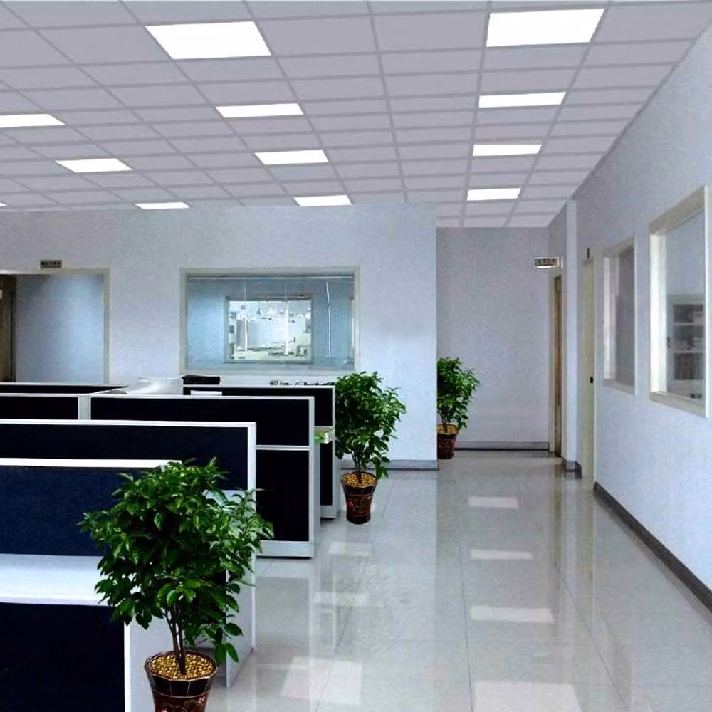 ENER-J Pack of 6 LED Recessed Ceiling Panel Lights, Cool White, 40W, 600 x 600 mm – 4