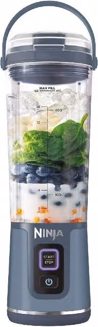 Ninja Blast Cordless Portable Blender BC151UK in Blue, 0.53 l – 11