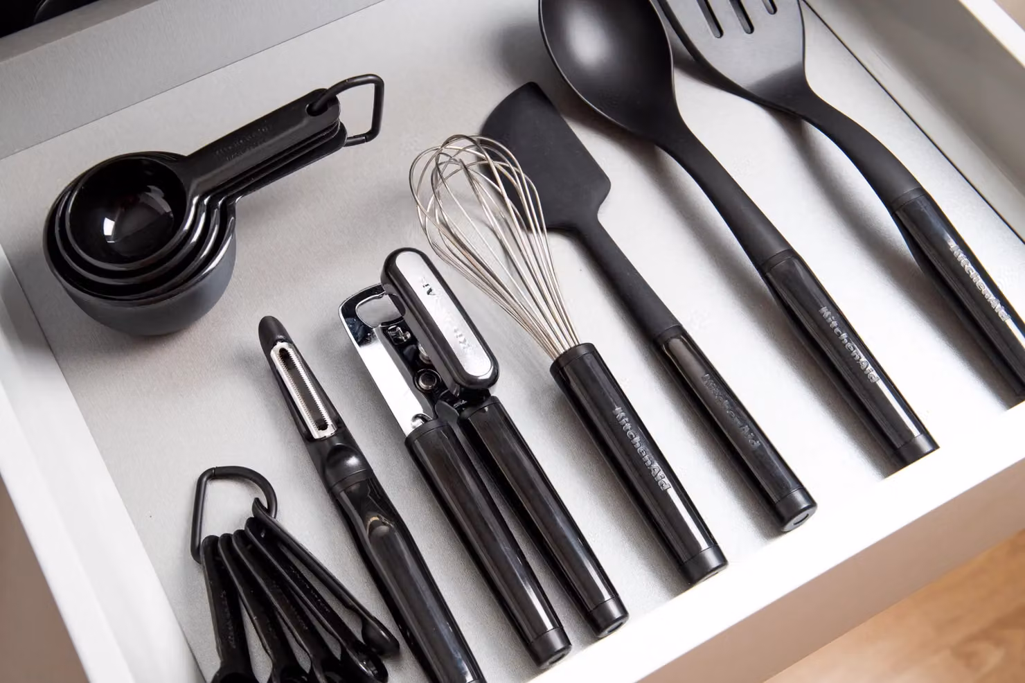 KitchenAid 15-Piece Kitchen Utensil Set in Black – 5