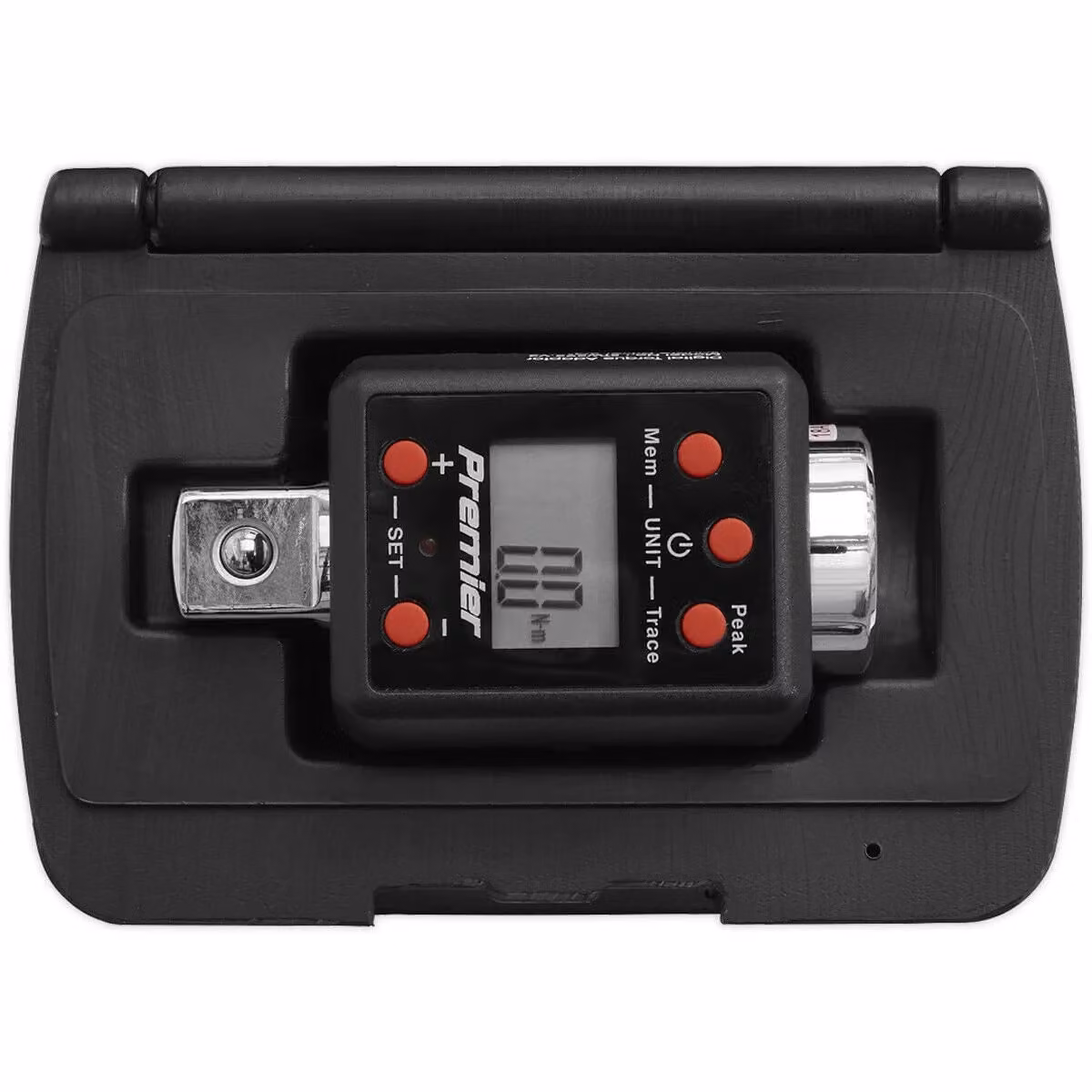 Loops Digital Torque Adaptor with LCD Display, 3/4 inch Sq Drive, 200 to 1000 Nm Range, Black and Multicolour – 4