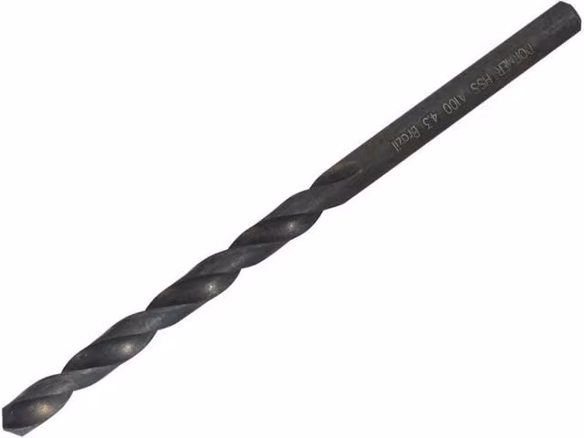 Dormer A100 HSS Jobber Twist Drill Bit, Black, 4.30 mm