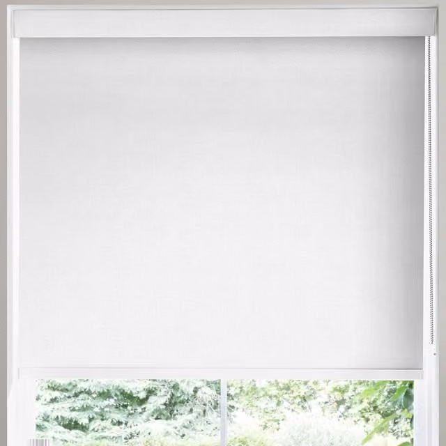 Terrys Made to Measure Plain Cream Thermal Insulating Blackout Roller Blind