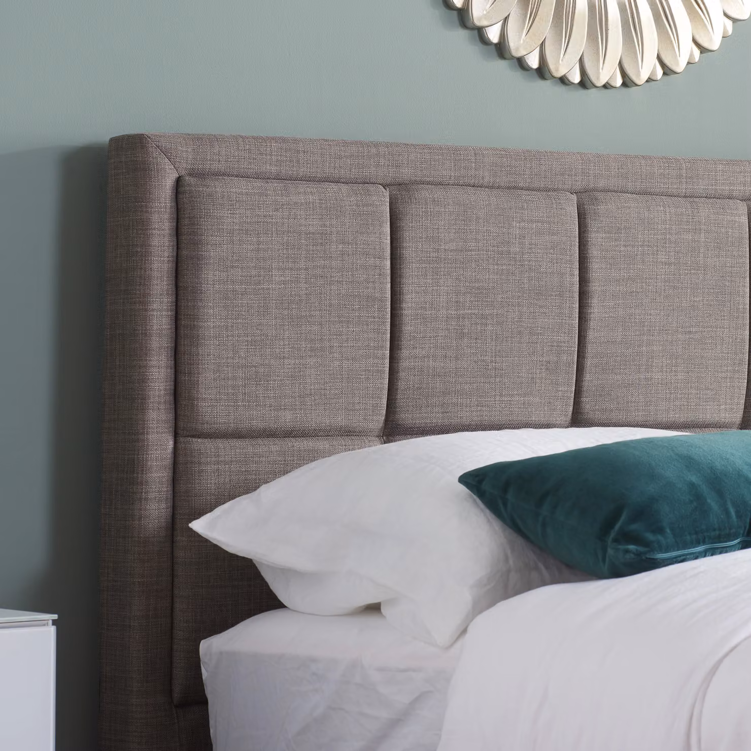 Birlea Hannover Upholstered King Size Bed in Grey – 2
