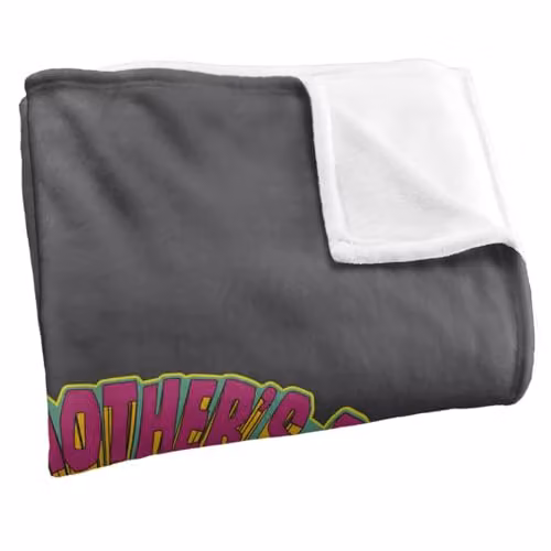 Warner Bros. Justice League Happy Mother's Day Super Soft Fleece Throw Blanket, Multicolour, W/D/H: 91 x 147 cm – 2