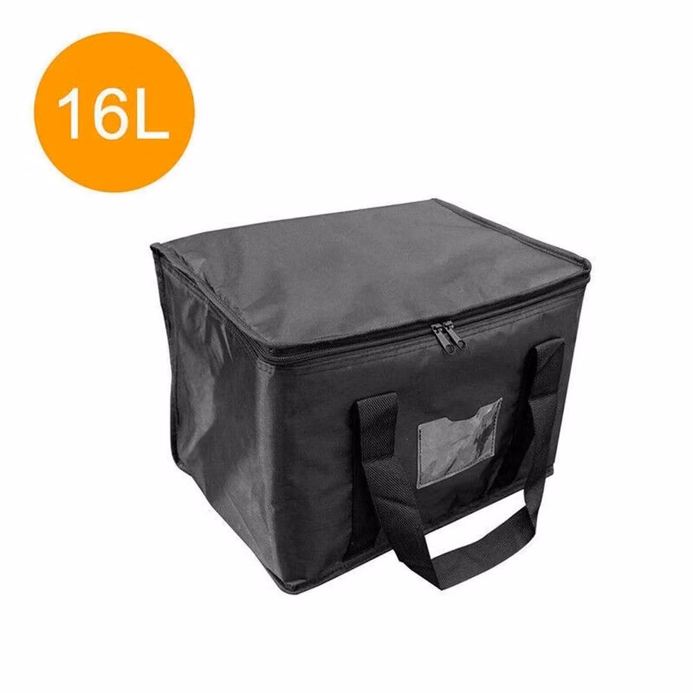 NESTLUNE 16L Insulated Food Delivery and Grocery Shopping Bag in Black – 2