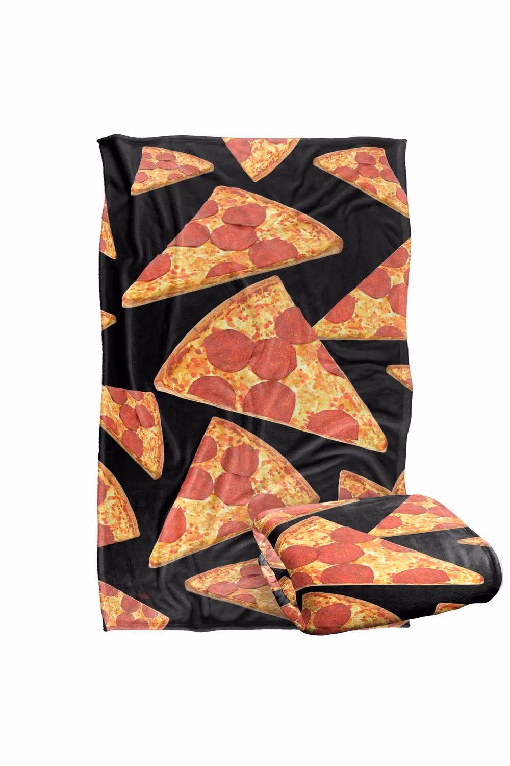 JQ Licensing James Piazza Pizza Pattern Super Soft Silky Touch Fleece Throw Blanket, Multicolour, W/D/H: 91 x 147 cm – 7