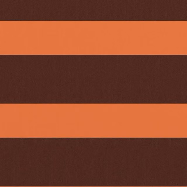Berkfield Home Orange and Brown Oxford Fabric Balcony Screen Side Awning W/H: 500 x 75 cm – 1