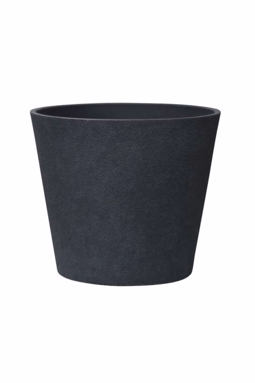 KDMD Charcoal Black Aged Effect Plastic Planter Tub, 50 cm – 2