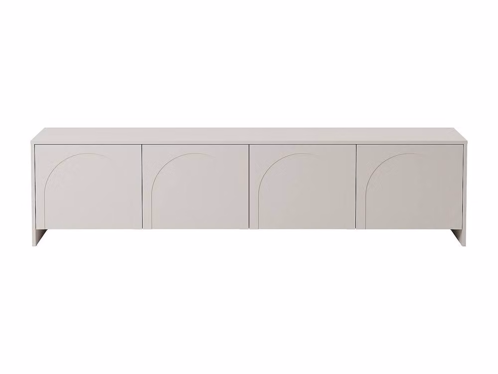 Maison Céphy Nalyra TV Unit with 4 Doors in Beige – 2